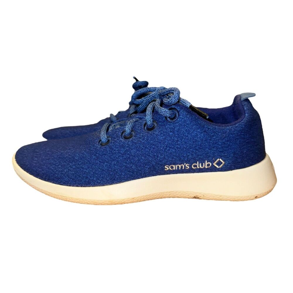 Allbirds Wool Runner Sneakers Womens Size 8 Blue Wool Sam's Club Exclusive Shoes